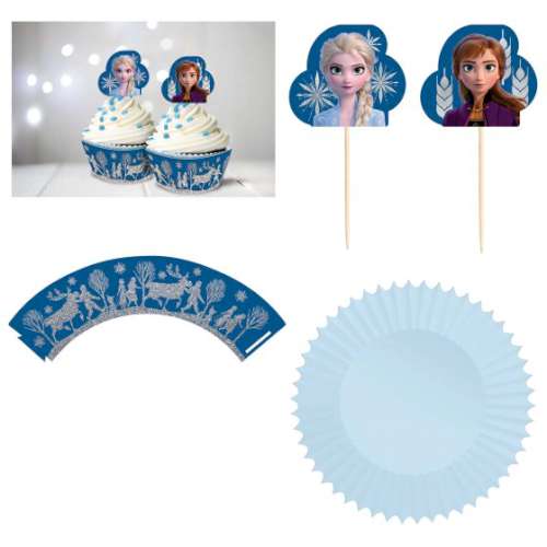 Frozen 2 Cupcake Glitter Kit - Click Image to Close